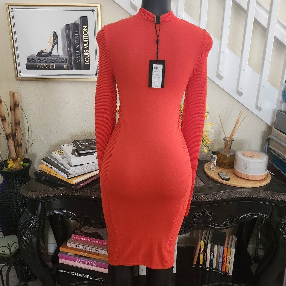Y.A.S. Textured Knitted dress size S NEW - Picture 4 of 5